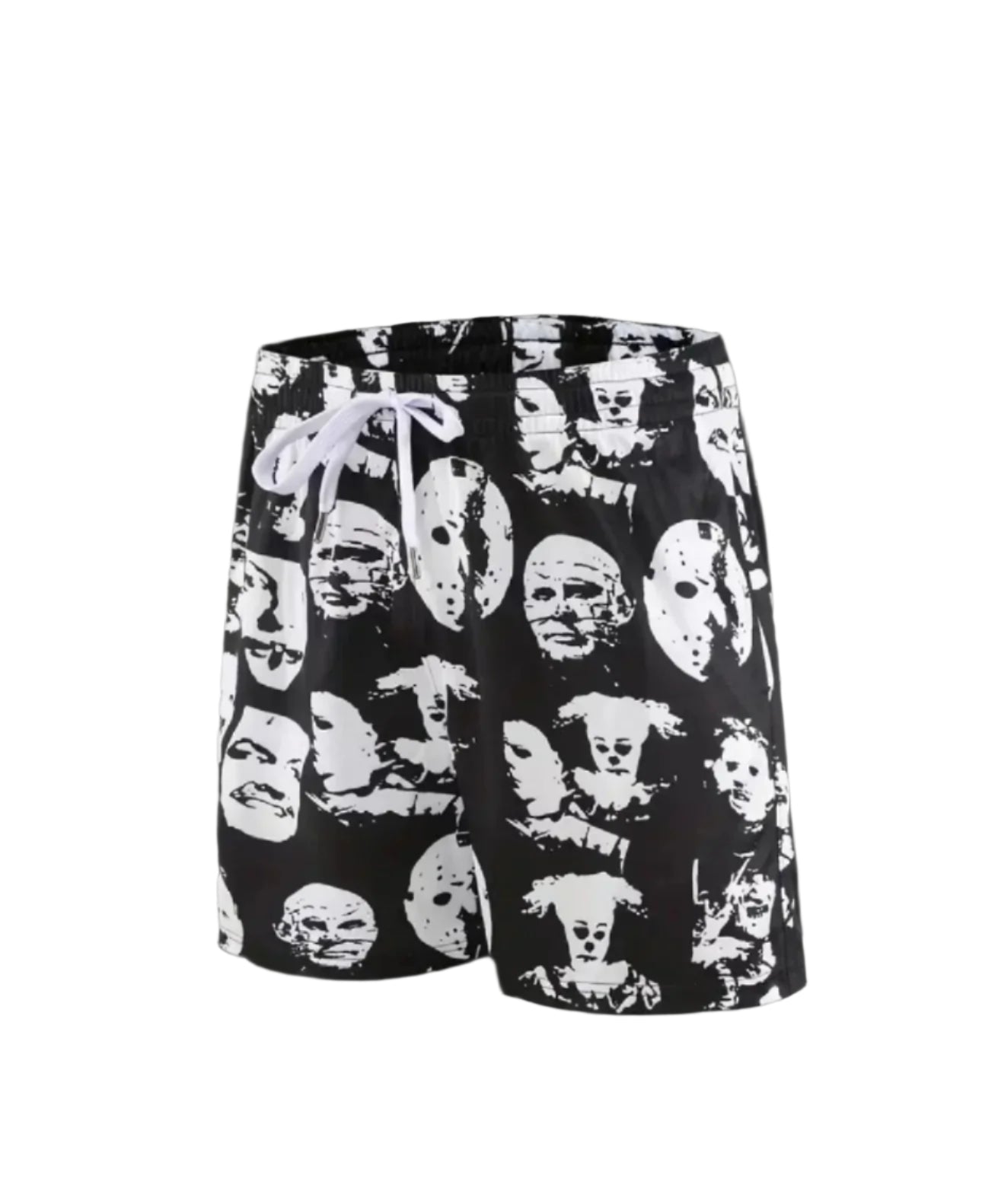 MESH GRAPHIC SHORTS