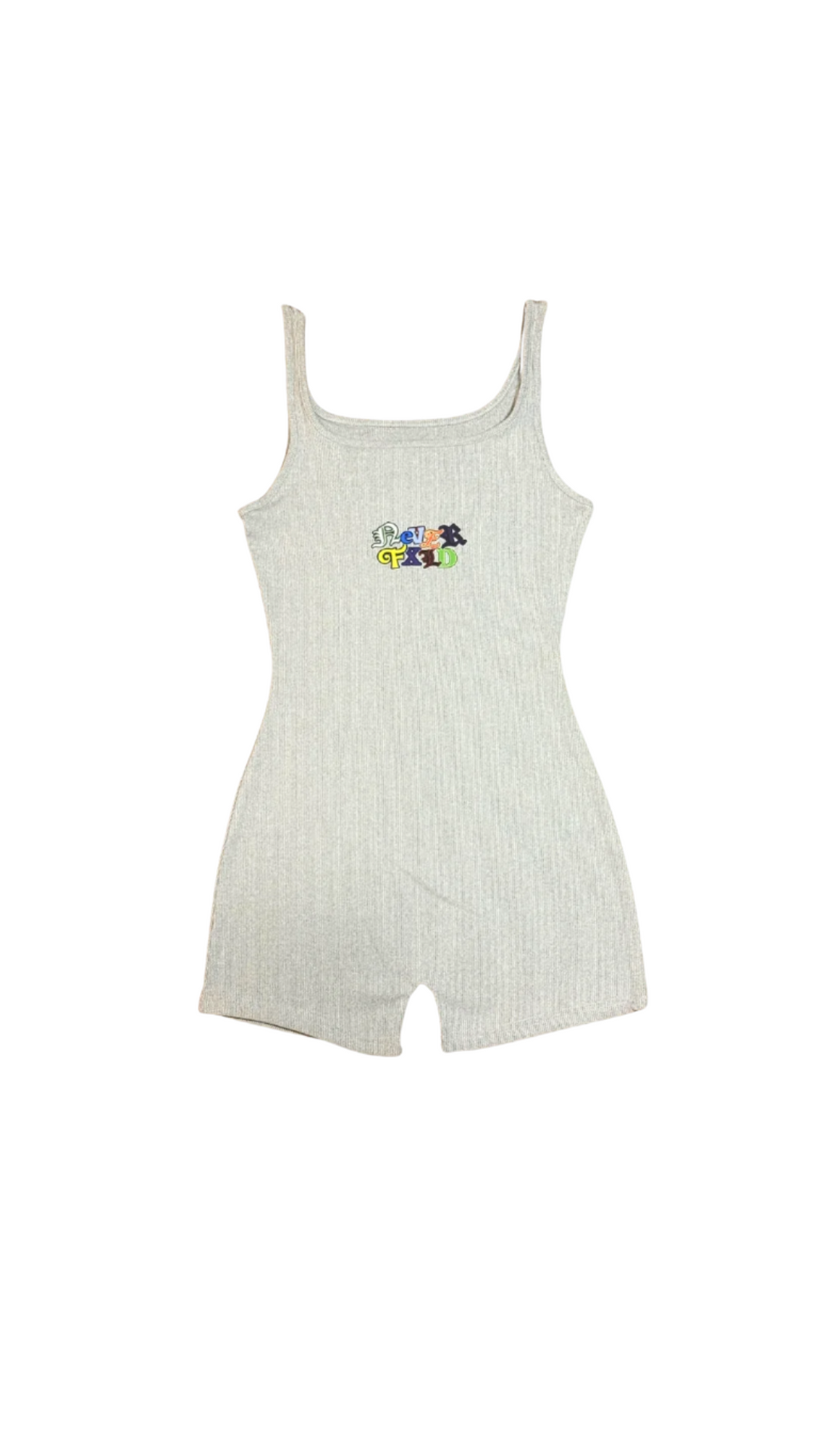 WOMANS "RIBBED" ROMPER