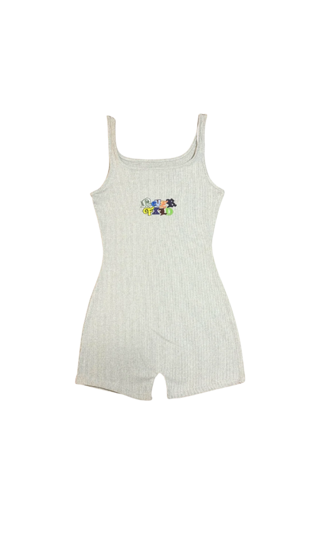 WOMANS "RIBBED" ROMPER