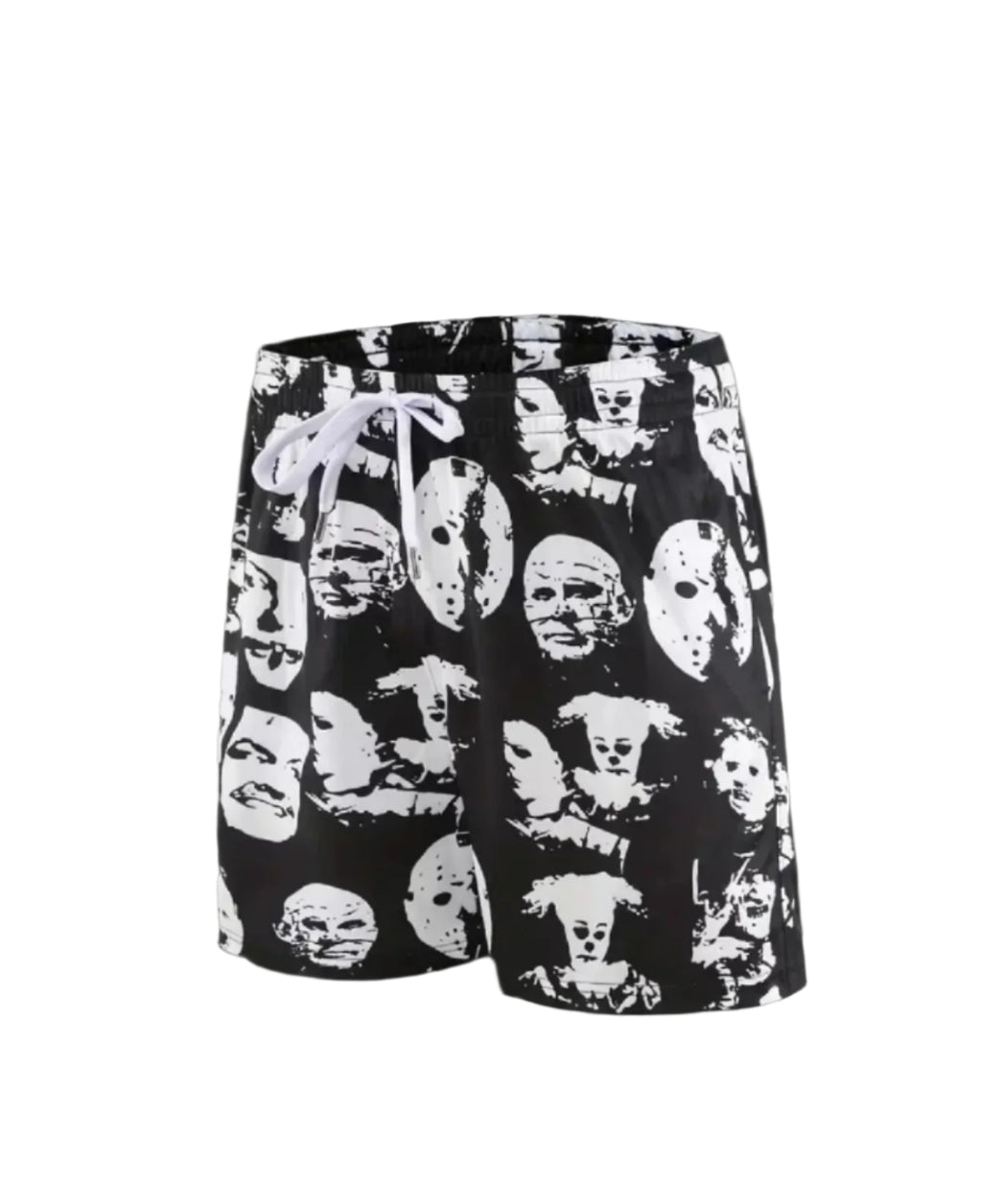 MESH GRAPHIC SHORTS